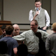 Protestors swarm Spencer’s talk at Texas A&M. (AP Photo/David J. Phillip)